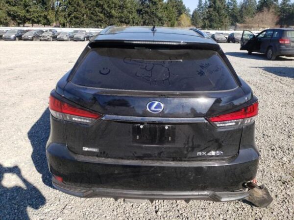 2022 Lexus RX450H Black - JTJBGMCA202063392