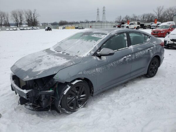 HYUNDAI ELANTRA GRAY - KMHD84LFXKU827755