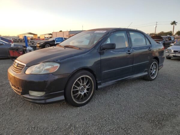 TOYOTA COROLLA BLACK - 1NXBR32E53Z157217