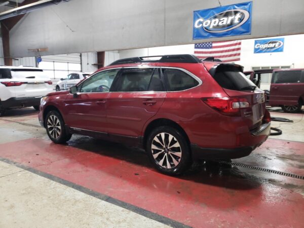 SUBARU OUTBACK RED - 4S4BSANC0H3330822