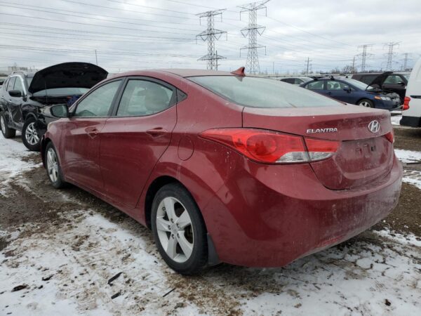 HYUNDAI ELANTRA RED - 5NPDH4AEXDH448881