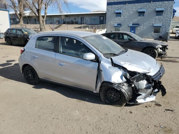 MITSUBISHI MIRAGE SILVER - ML32AUHJ4RH019016