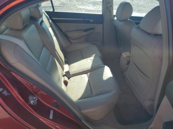 HONDA CIVIC BURGUNDY - 2HGFA16999H350448