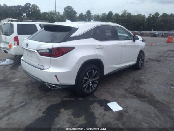 Lexus Rx 350 2016 White 3.5L- 2T2ZZMCA5GC017137
