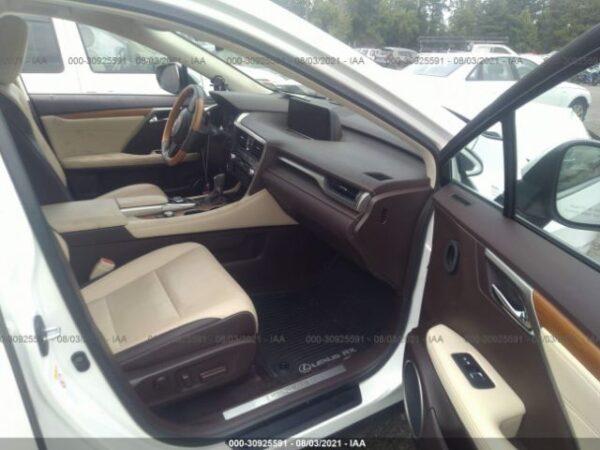 Lexus Rx 350 2016 White 3.5L- 2T2ZZMCA5GC017137