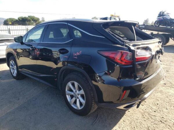 Lexus Rx 350 Base 2017 Black 3.5L 6 — 2T2BZMCA1HC066998