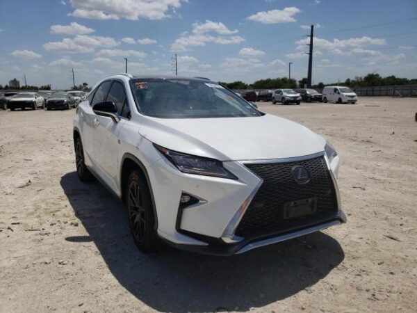 2017 Lexus RX350 White - 2T2ZZMCA8HC042454