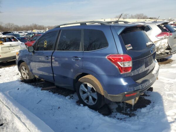 SUBARU FORESTER BLUE - JF2SJAMC6EH550278