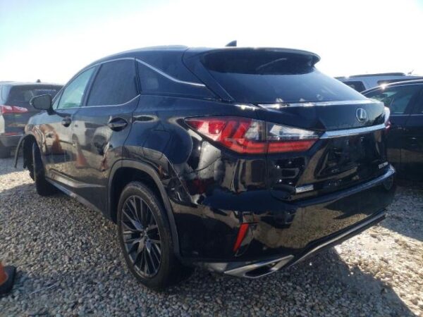 2017 Lexus RX350 Black - 2T2ZZMCA6HC051332