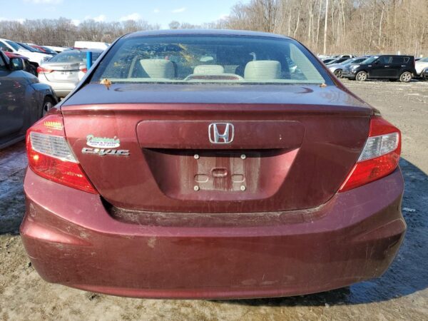 HONDA CIVIC RED - 19XFB2F83CE357083
