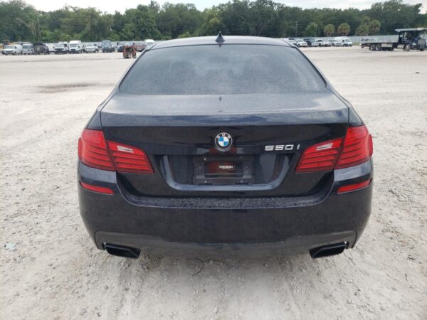 BMW 5 SERIES BLUE - WBAKN9C50ED681747