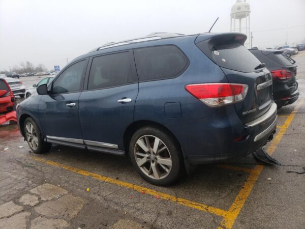NISSAN PATHFINDER BLUE - 5N1AR2MM4DC680889