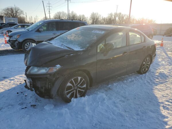 HONDA CIVIC BLACK - 19XFB2F84DE202446