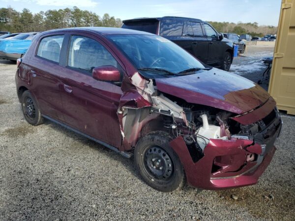 MITSUBISHI MIRAGE BURGUNDY - ML32AUHJ3RH020805