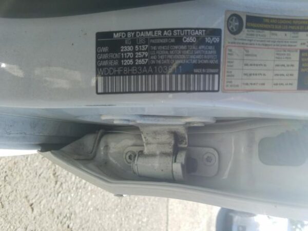 Mercedes-Benz E350  2010 White 3.5L — WDDHF8HB3AA103811