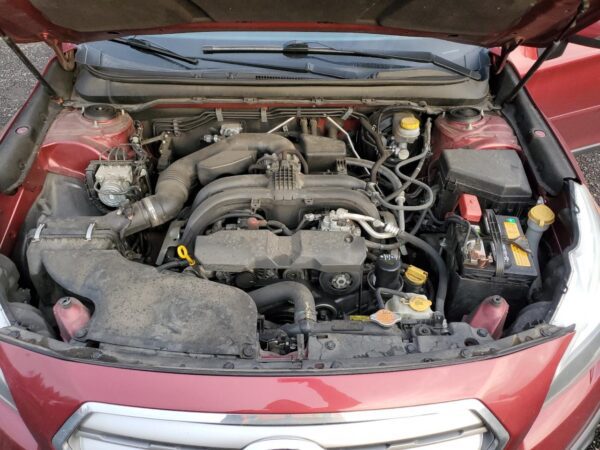 SUBARU OUTBACK BURGUNDY - 4S4BSANC1F3264536