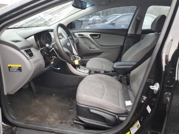 HYUNDAI ELANTRA BLACK - KMHDH4AE8CU460883