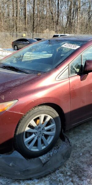 HONDA CIVIC RED - 19XFB2F83CE357083