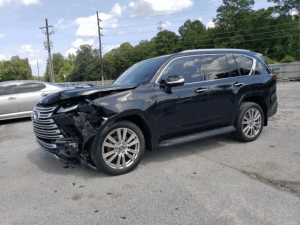 2024 Lexus LX600 Black - JTJPB7CX4R4065043