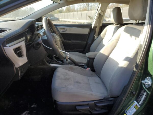 TOYOTA COROLLA GREEN - 2T1BURHE3FC402725