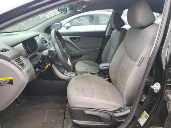 HYUNDAI ELANTRA BLACK - KMHDH4AE2DU653984