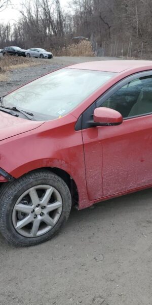 TOYOTA COROLLA RED - 2T1BURHE0GC511354