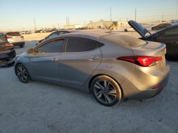 HYUNDAI ELANTRA SILVER - 5NPDH4AE3FH548081