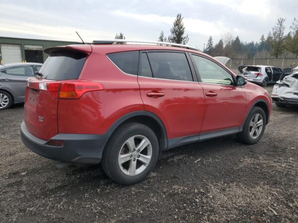 TOYOTA RAV4 RED - JTMRFREVXDD006868