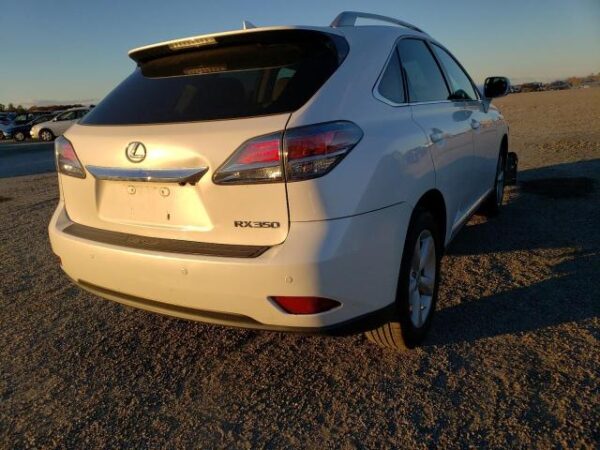 Lexus Rx 350 Base 2015 White 3.5L 6 — 2T2BK1BA0FC295836