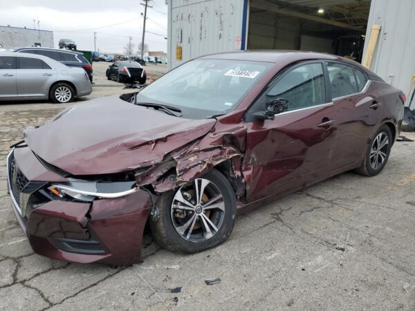 NISSAN SENTRA BURGUNDY - 3N1AB8CV1PY294614