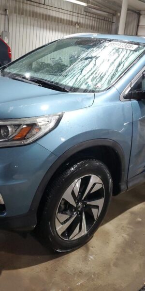 HONDA CRV BLUE - 5J6RM4H92GL100609