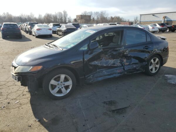 HONDA CIVIC BLACK - 2HGFA16817H503571