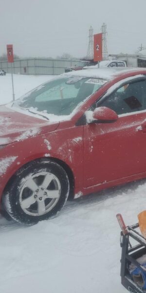 CHEVROLET CRUZE RED - 1G1PC5SB1D7180578