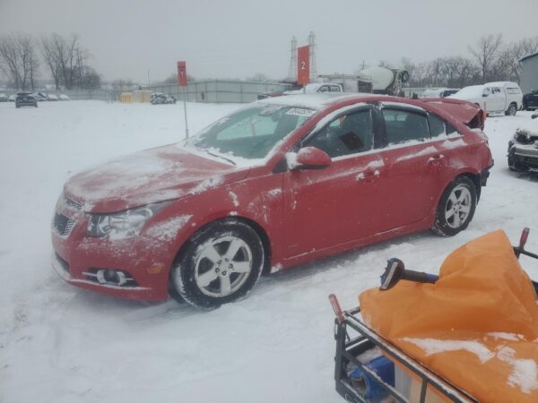 CHEVROLET CRUZE RED - 1G1PC5SB1D7180578