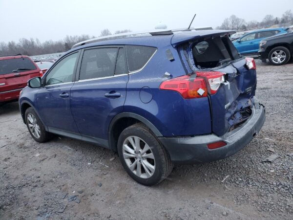 TOYOTA RAV4 BLUE - 2T3DFREV3FW332768