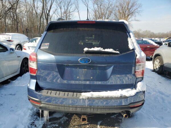 SUBARU FORESTER BLUE - JF2SJAMC6EH550278