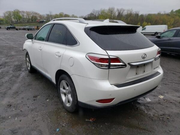 2015 Lexus RX350 White - 2T2BK1BAXFC306082