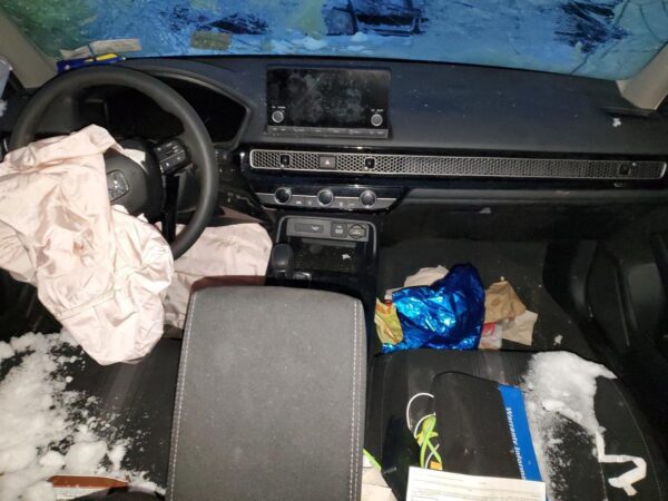 HONDA CIVIC WHITE - 19XFL2H57RE004306
