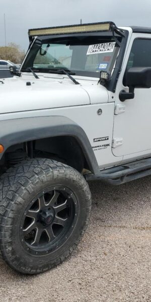 JEEP WRANGLER WHITE - 1C4BJWDG4JL850519