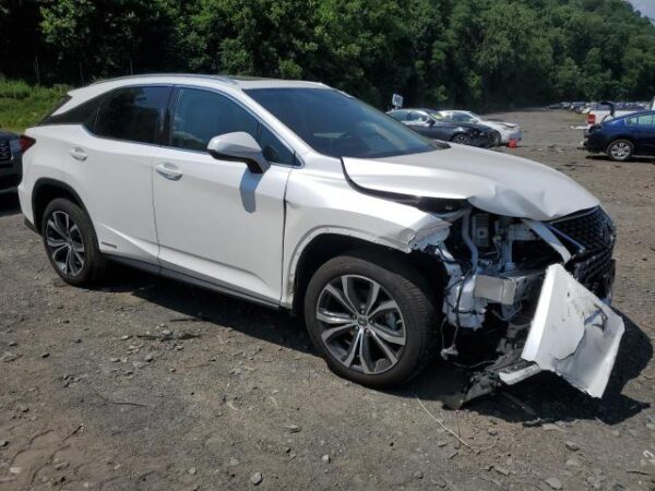 2022 LEXUS RX450 WHITE - 2T2HGMDAXNC093661