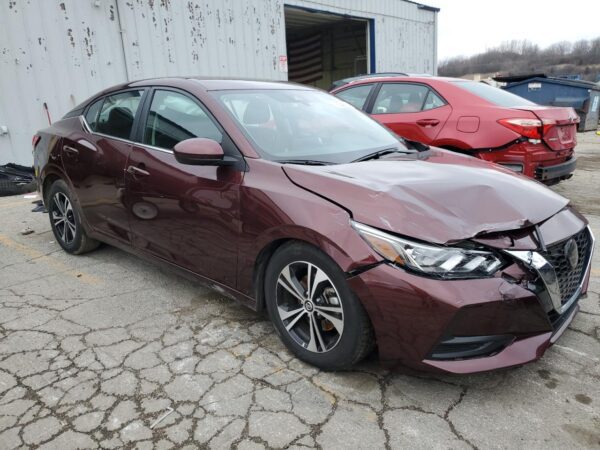 NISSAN SENTRA BURGUNDY - 3N1AB8CV1PY294614