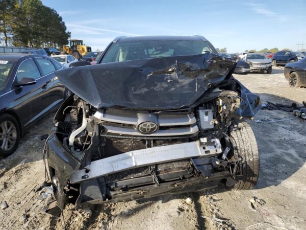 Toyota Highlander Xle 2017 Black 3.5L — 5TDJZRFH6HS375704