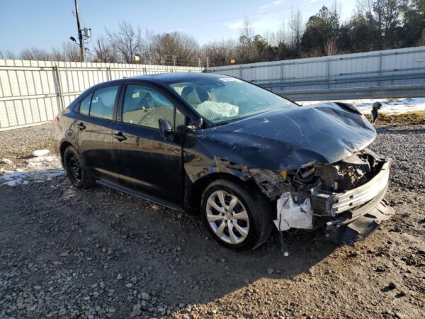 TOYOTA COROLLA BLACK - 5YFEPMAE3NP278021