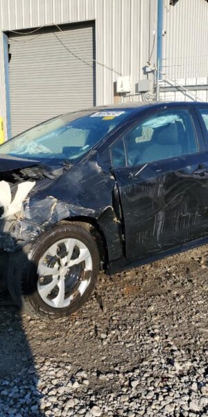 TOYOTA COROLLA BLACK - 5YFEPMAE3NP278021