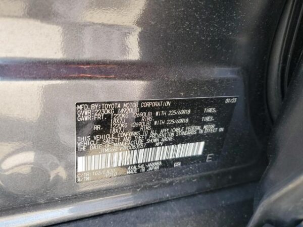 Toyota RAV4 2023 - JTMB6RFV9PD083557