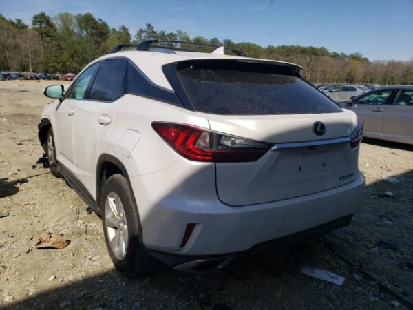 2017 Lexus RX350 White - 2T2BZMCA0HC090371