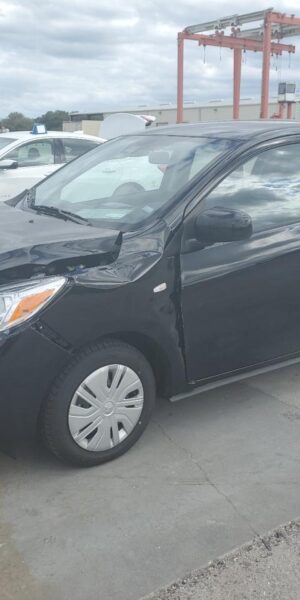 MITSUBISHI MIRAGE BLACK - ML32AUHJ9RH022901