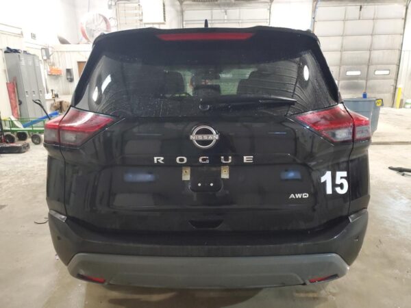 NISSAN ROGUE BLACK - 5N1BT3AB1PC767300