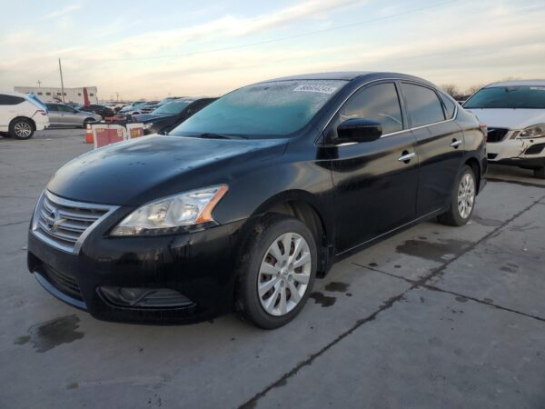 NISSAN SENTRA BLACK - 1N4AB7APXDN901183
