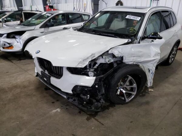 2021 BMW X540i xDrive White — 5UXCR6C01M9E31922